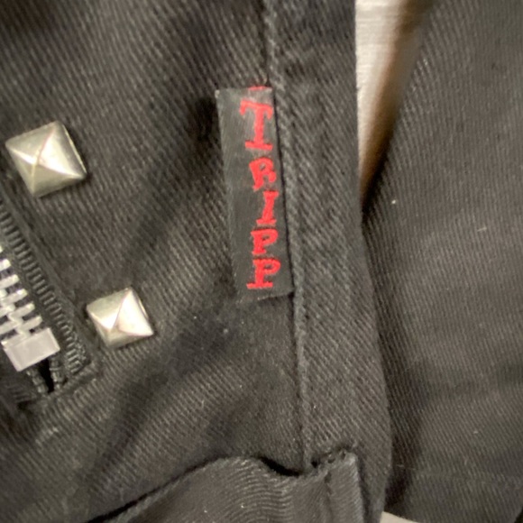 NWOT Tripp nyc Studded Moto Jacket - Picture 5 of 14